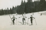 Ski Day by Wild Apple Portfolio. SKU 75782i. Archival Giclee Fine art print for wall decor.