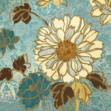 Sophias Flowers Blue II by Wild Apple Portfolio. SKU 8373a. Archival Giclee Fine art print for wall decor.