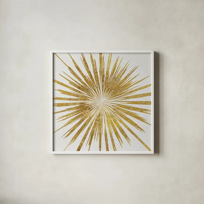Starshine by Wild Apple Portfolio. Shown in a crisp white glass frame for a clean and minimalist style. Available as an archival giclee rolled canvas, fine art paper, or poster print. SKU 62018a.