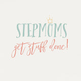 Stepmom Inspiration I Color by Wild Apple Portfolio. SKU 54785a. Archival Giclee Fine art print for wall decor.