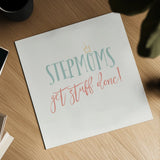 Stepmom Inspiration I Color by Wild Apple Portfolio. Shown as a detailed flat fine art print, highlighting archival giclee quality. Available as an archival giclee rolled canvas, fine art paper, or poster print. SKU 54785a.