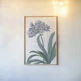 Summer Botanicals I v2 by Wild Apple Portfolio. shown as a paper print in a natural frame. Available as a archival giclee rolled canvas, fine art paper, or poster print. SKU 59257h.