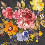 Summer Garden II Black by Wild Apple Portfolio. SKU 30227a. Archival Giclee Fine art print for wall decor.