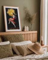 Sun In A Glass Monnet Poster by Wild Apple Portfolio. shown as a paper print in a natural frame. Available as a archival giclee rolled canvas, fine art paper, or poster print. SKU 104304h.