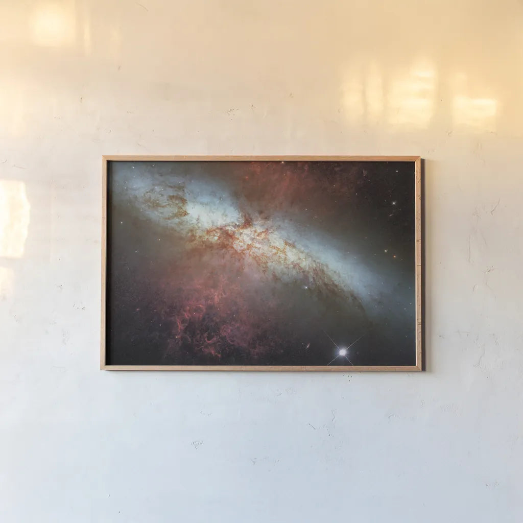 Supernova by Wild Apple Portfolio. shown as a paper print in a natural frame. Available as a archival giclee rolled canvas, fine art paper, or poster print. SKU 89318i.
