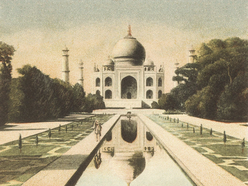 Taj Mahal Postcard I by Wild Apple Portfolio
