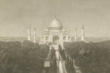 Taj Mahal Postcard II by Wild Apple Portfolio. SKU 82640i. Archival Giclee Fine art print for wall decor.