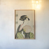 Takashima Ohisa by Wild Apple Portfolio. shown as a paper print in a natural frame. Available as a archival giclee rolled canvas, fine art paper, or poster print. SKU 104939h.