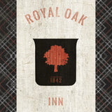 Tartan Lodge Shield II by Wild Apple Portfolio. SKU 50337a. Archival Giclee Fine art print for wall decor.