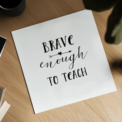 Teacher Inspiration II by Wild Apple Portfolio. Shown as a detailed flat fine art print, highlighting archival giclee quality. Available as an archival giclee rolled canvas, fine art paper, or poster print. SKU 54325a.