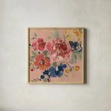 Terra Garden II by Wild Apple Portfolio. Shown in a natural wood glass frame for a timeless modern aesthetic. Available as an archival giclee rolled canvas, fine art paper, or poster print. SKU 57191a.