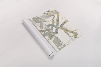 Terrazzo I Crop by Wild Apple Portfolio. shown as a rolled paper print. Available as archival giclee rolled canvas, fine art paper, or poster print. SKU 30178i.