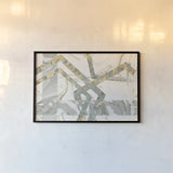 Terrazzo I Crop by Wild Apple Portfolio. shown as a paper print in a black flame. Available as a archival giclee rolled canvas, fine art paper, or poster print. SKU 30178i.
