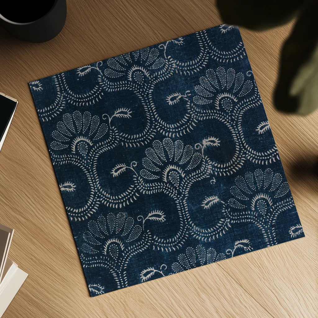 Textile Pattern I by Wild Apple Portfolio. Shown as a detailed flat fine art print, highlighting archival giclee quality. Available as an archival giclee rolled canvas, fine art paper, or poster print. SKU 86354a.