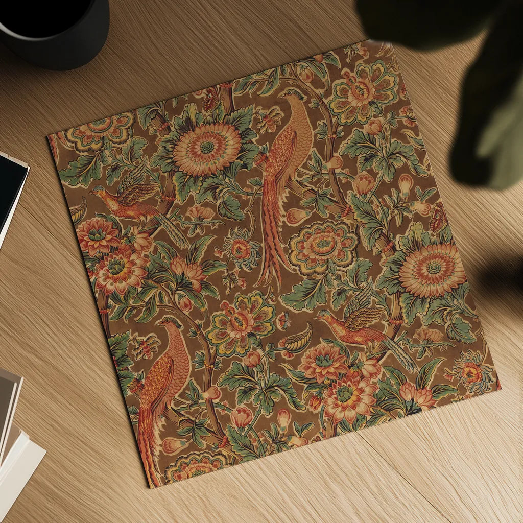 Textile Pattern III by Wild Apple Portfolio. Shown as a detailed flat fine art print, highlighting archival giclee quality. Available as an archival giclee rolled canvas, fine art paper, or poster print. SKU 86356a.