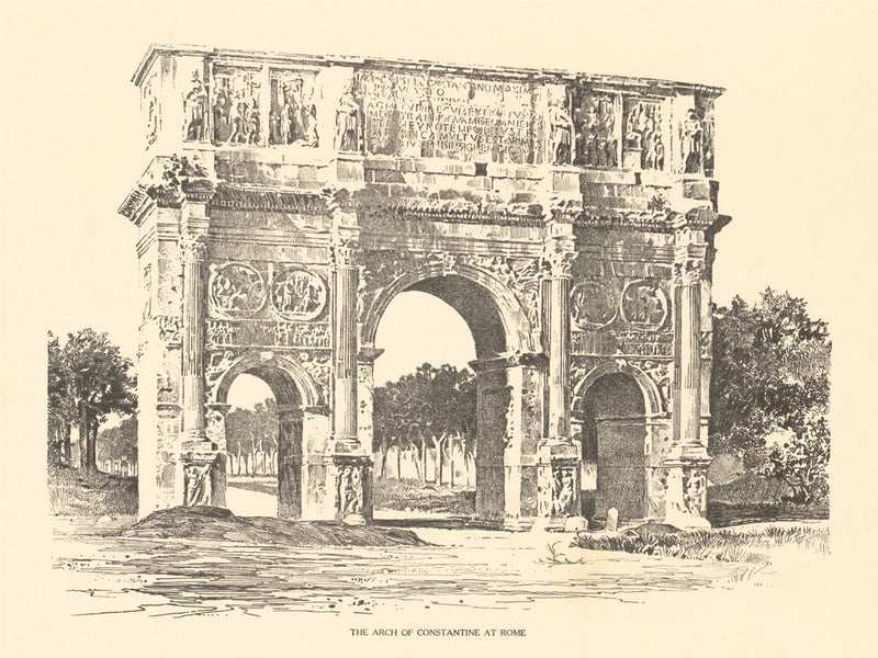 The Arch of Constantine by Wild Apple Portfolio