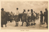 The Ski Start by Wild Apple Portfolio. SKU 70706i. Archival Giclee Fine art print for wall decor.