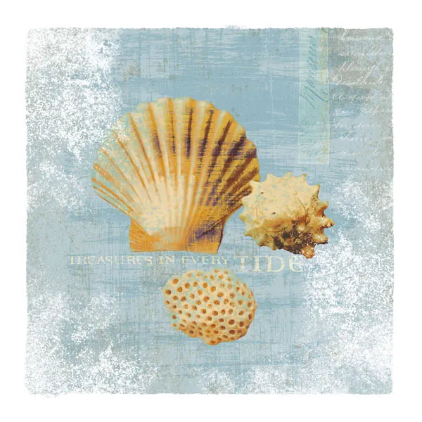Tidal Treasures by Wild Apple Portfolio. SKU 3354a. Archival Giclee Fine art print for wall decor.