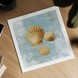 Tidal Treasures by Wild Apple Portfolio. Shown as a detailed flat fine art print, highlighting archival giclee quality. Available as an archival giclee rolled canvas, fine art paper, or poster print. SKU 3354a.