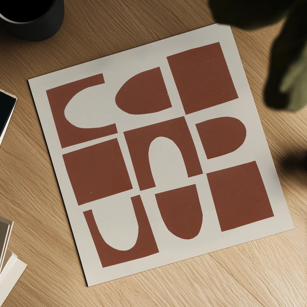 Topsy Turvy I by Wild Apple Portfolio. Shown as a detailed flat fine art print, highlighting archival giclee quality. Available as an archival giclee rolled canvas, fine art paper, or poster print. SKU 80694a.