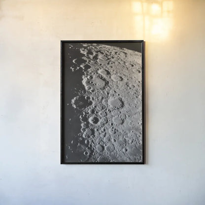 Transparencies of the Moon by Wild Apple Portfolio. shown as a paper print in a black flame. Available as a archival giclee rolled canvas, fine art paper, or poster print. SKU 84535h.