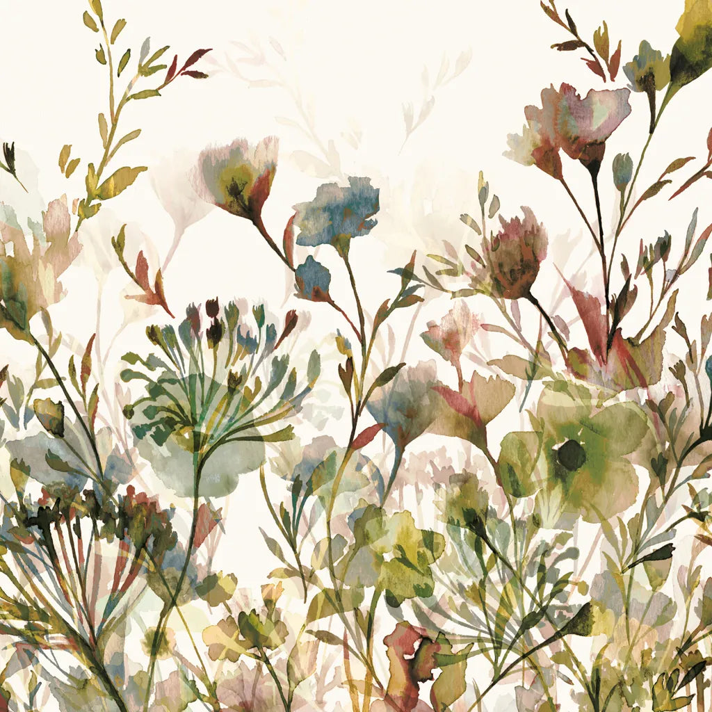 Transparent Garden Honeybloom Crop by Wild Apple Portfolio. SKU 90639a. Archival Giclee Fine art print for wall decor.