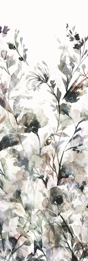 Transparent Garden II Panel I Neutral by Wild Apple Portfolio