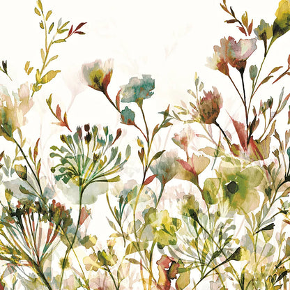 Transparent Garden Warm by Wild Apple Portfolio. SKU 18747a. Archival Giclee Fine art print for wall decor.