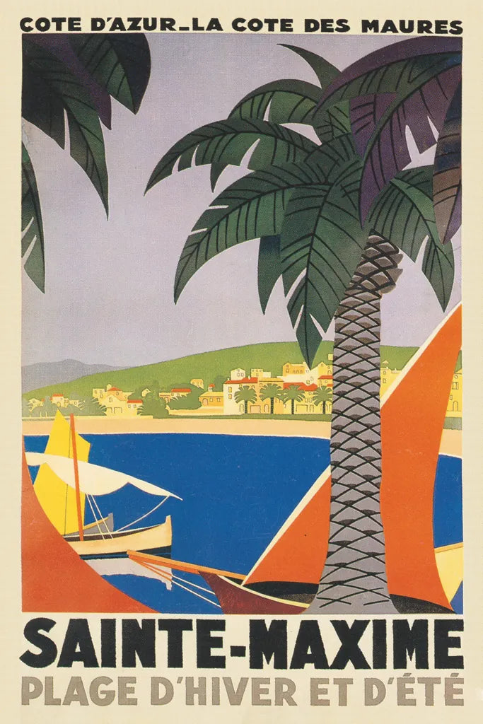 Travel Poster I by Wild Apple Portfolio. SKU 65647h. Archival Giclee Fine art print for wall decor.