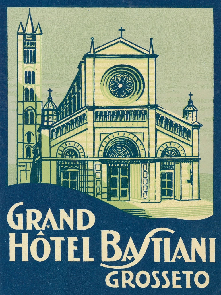 Travel Poster III by Wild Apple Portfolio