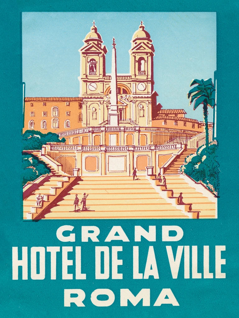 Travel Poster IV by Wild Apple Portfolio