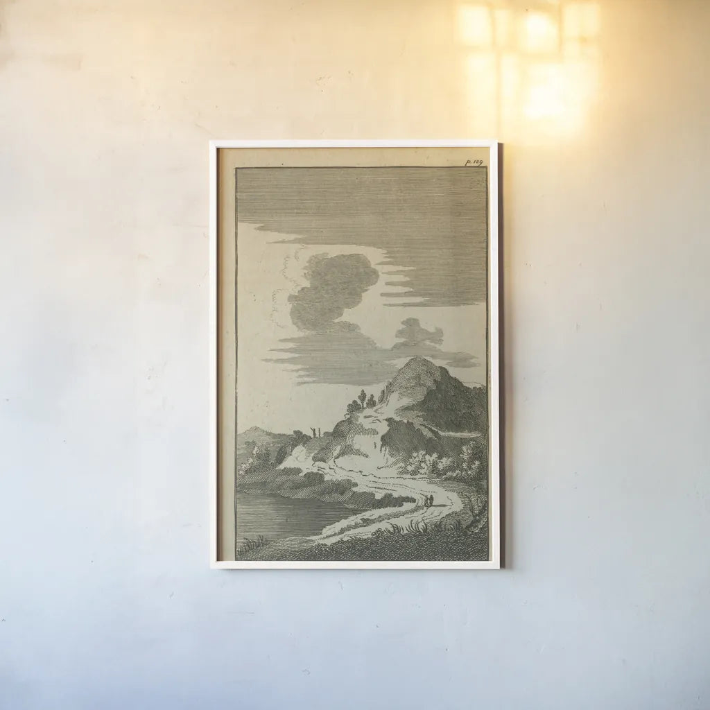 Treastise by Wild Apple Portfolio. shown as a paper print in a white frame. Available as a archival giclee rolled canvas, fine art paper, or poster print. SKU 79192h.