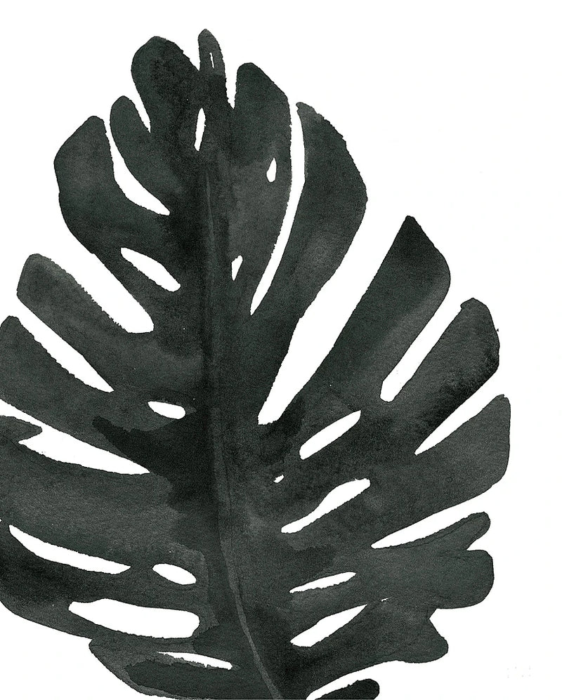 Tropical Palm I BW by Wild Apple Portfolio