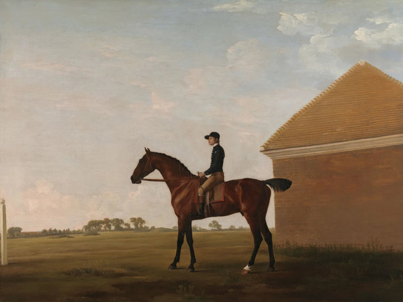 Turf With Jockey Newmarket by Wild Apple Portfolio