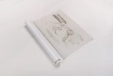 Ungulate Illustrated by Wild Apple Portfolio. shown as a rolled paper print. Available as archival giclee rolled canvas, fine art paper, or poster print. SKU 90315i.