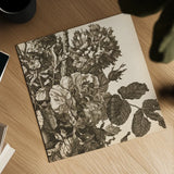 Urn Arrangement II by Wild Apple Portfolio. Shown as a detailed flat fine art print, highlighting archival giclee quality. Available as an archival giclee rolled canvas, fine art paper, or poster print. SKU 95557a.