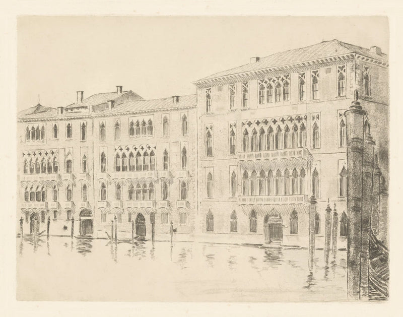 Venice Etching by Wild Apple Portfolio