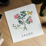 Victorian Garden Bright VIII by Wild Apple Portfolio. Shown as a detailed flat fine art print, highlighting archival giclee quality. Available as an archival giclee rolled canvas, fine art paper, or poster print. SKU 77668a.