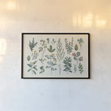 Victorian Garden III by Wild Apple Portfolio. shown as a paper print in a black flame. Available as a archival giclee rolled canvas, fine art paper, or poster print. SKU 46807i.