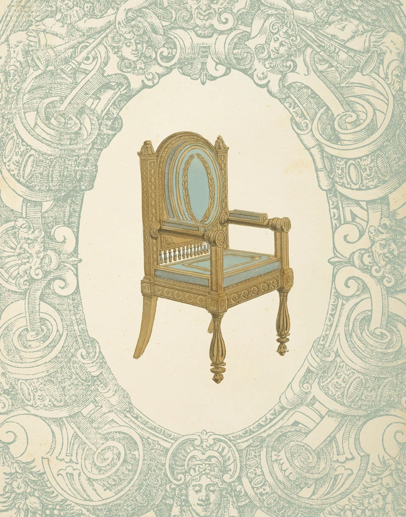 Vintage Chair I by Wild Apple Portfolio