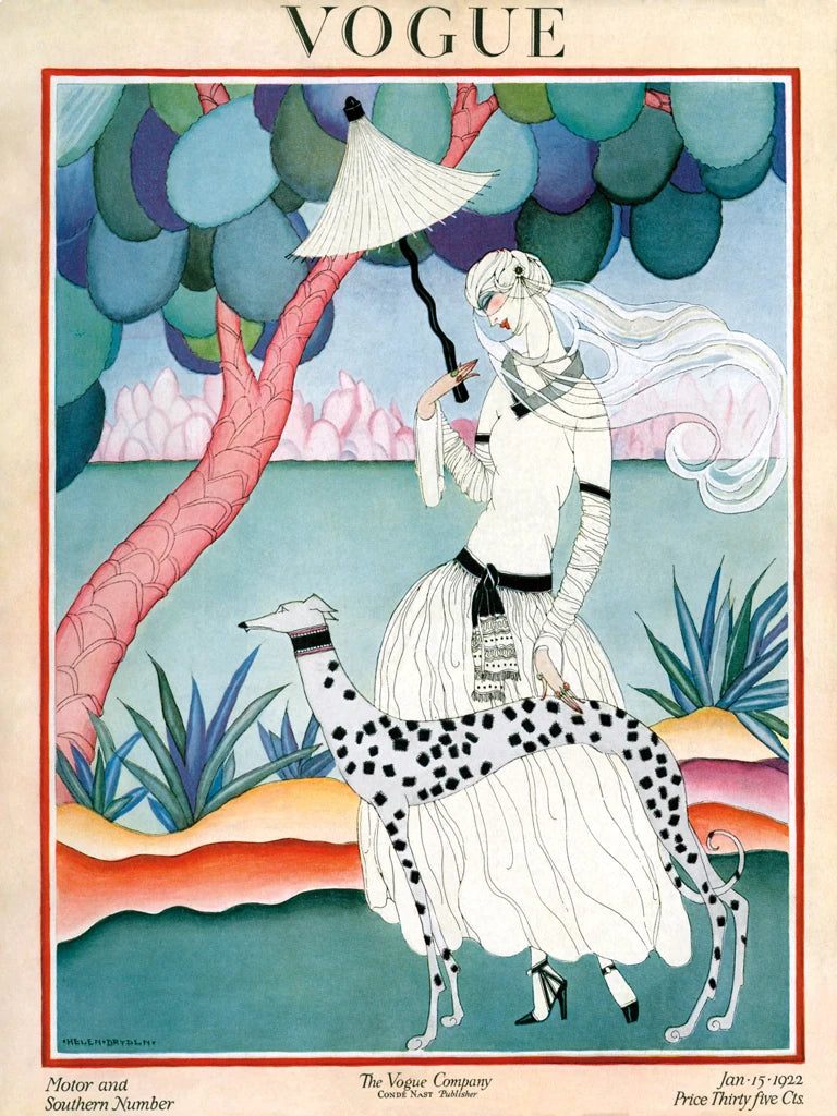 Vintage Fashion Cover I by Wild Apple Portfolio