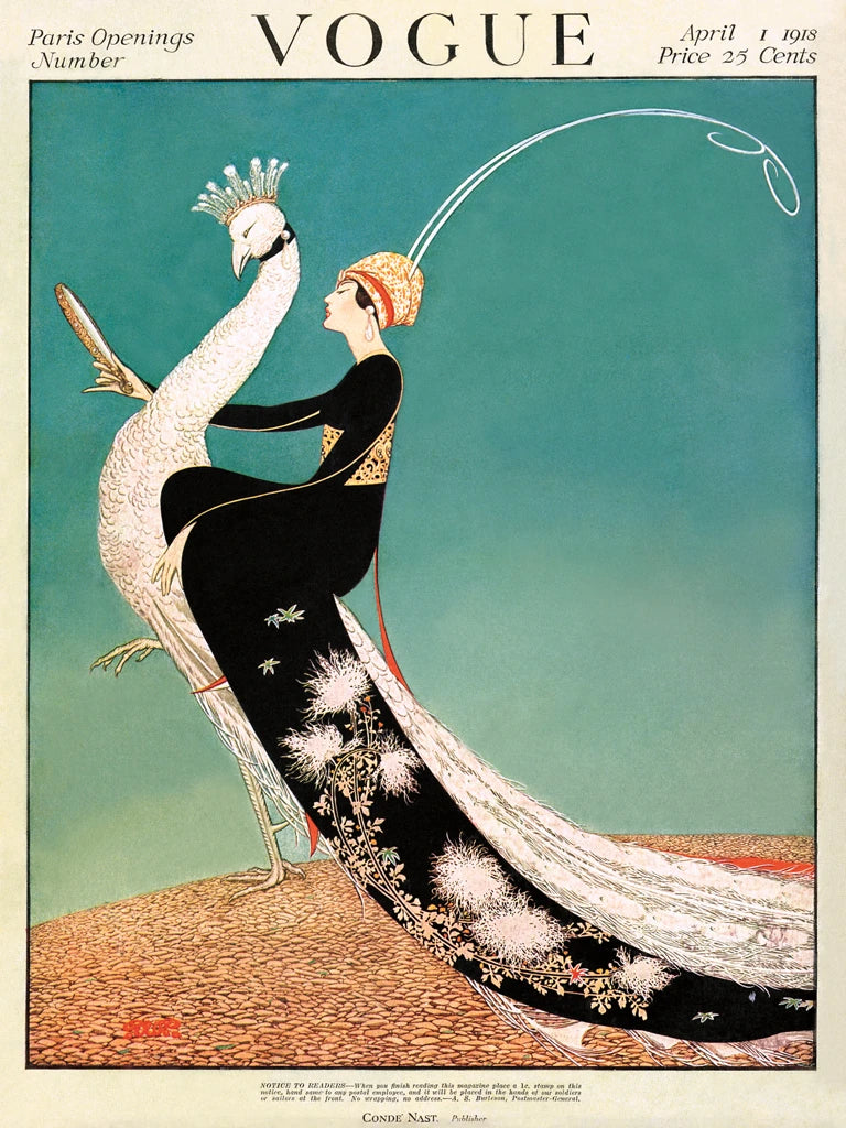 Vintage Fashion Cover II by Wild Apple Portfolio