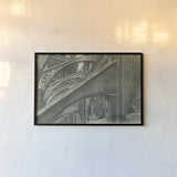 Vintage Paris I by Wild Apple Portfolio. shown as a paper print in a black flame. Available as a archival giclee rolled canvas, fine art paper, or poster print. SKU 72836i.