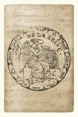 Vintage Seal VI Antique Border v3 by Wild Apple Portfolio. SKU 47834h. Archival Giclee Fine art print for wall decor.