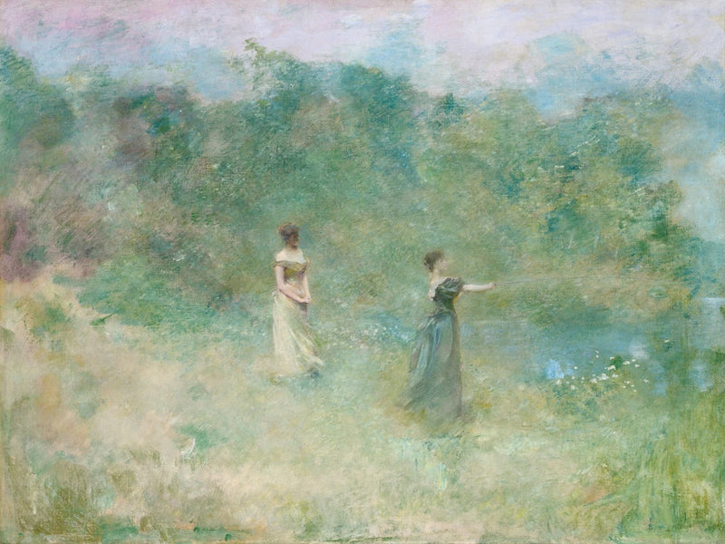 Vintage Summer Fishing by Wild Apple Portfolio