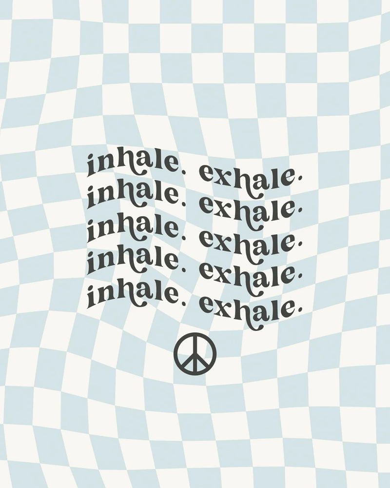 Wavy Words II Checkered by Wild Apple Portfolio