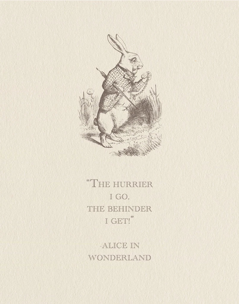 White Rabbit I by Wild Apple Portfolio