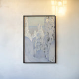 Winter Landscape by Wild Apple Portfolio. shown as a paper print in a black flame. Available as a archival giclee rolled canvas, fine art paper, or poster print. SKU 104292h.