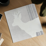 Woodland Animal IV by Wild Apple Portfolio. Shown as a detailed flat fine art print, highlighting archival giclee quality. Available as an archival giclee rolled canvas, fine art paper, or poster print. SKU 43123a.