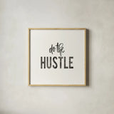 Work from Home II by Wild Apple Portfolio. Shown in a natural wood glass frame for a timeless modern aesthetic. Available as an archival giclee rolled canvas, fine art paper, or poster print. SKU 65661a.